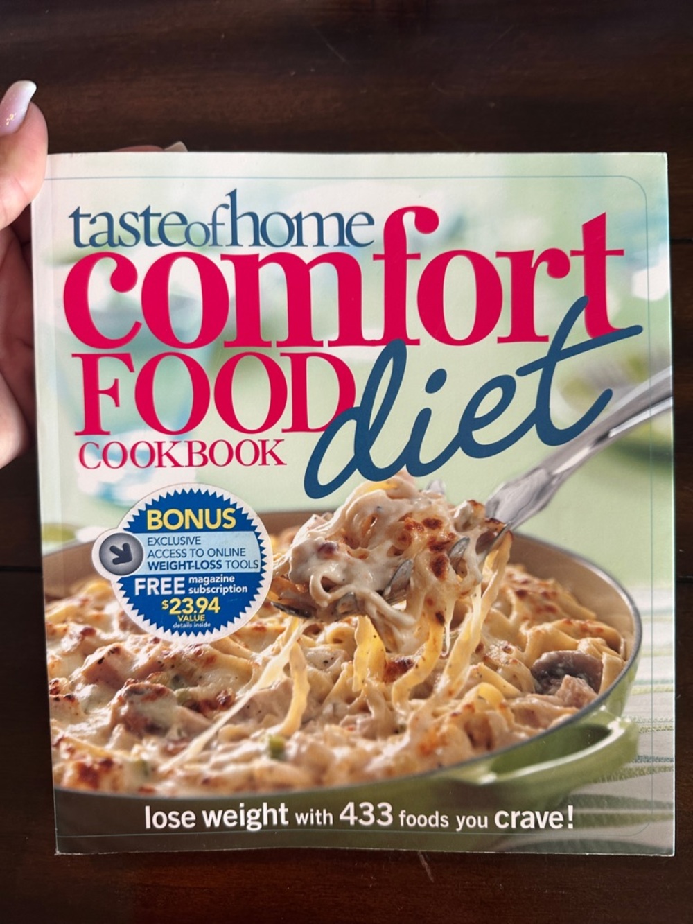 Taste of Home Comfort Food Diet Cookbook